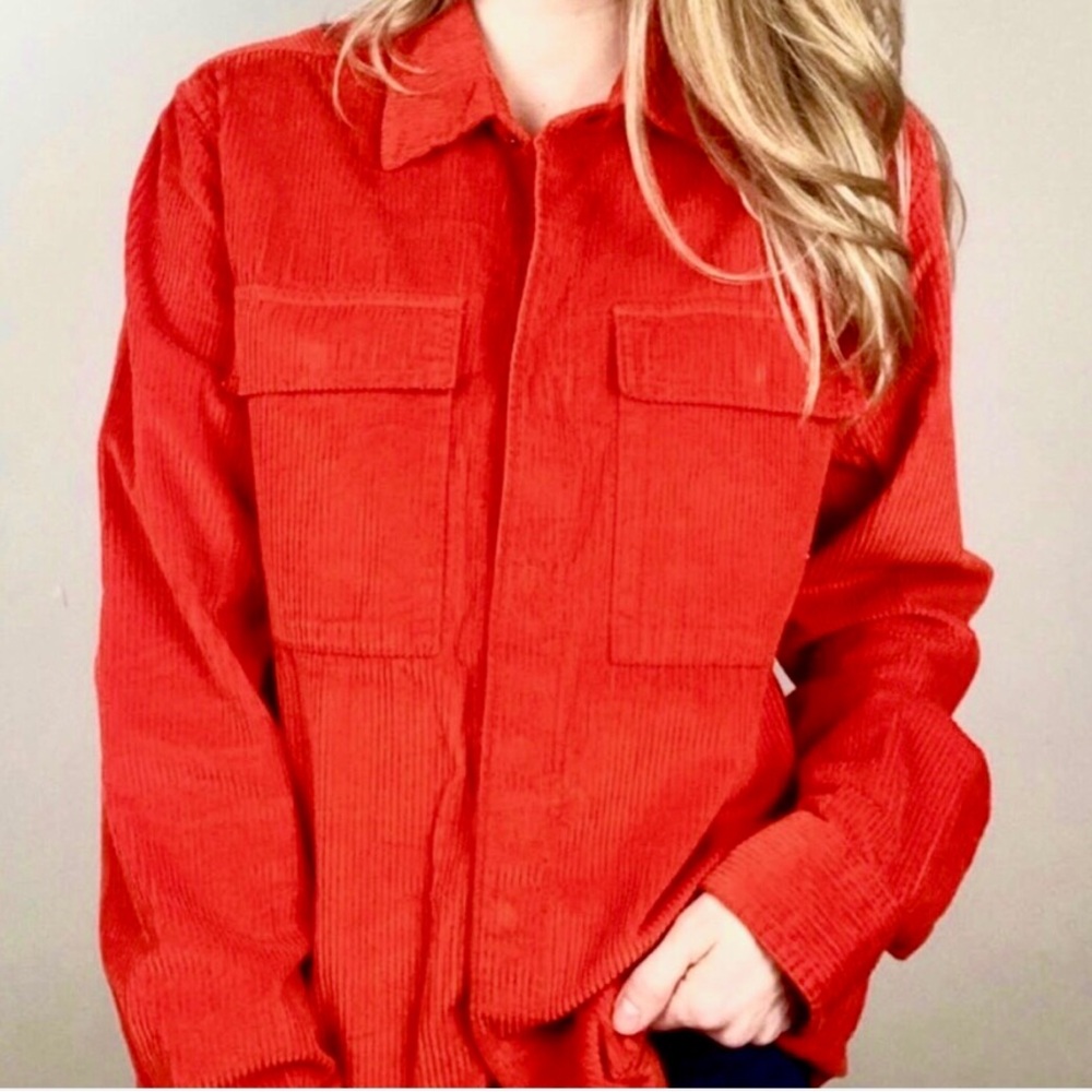 AE - Corduroy Shacket Jacket